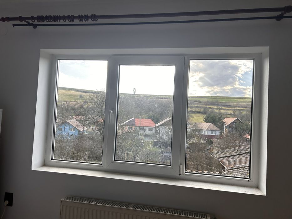 Ferestre termopan folosite 8 geamuri + 1 usa