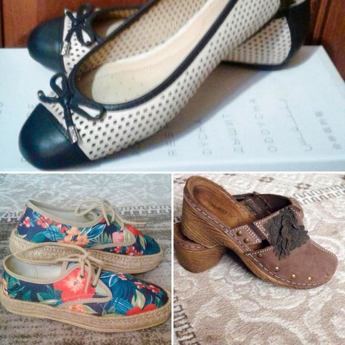 Продам мокасины, балетки, сабо