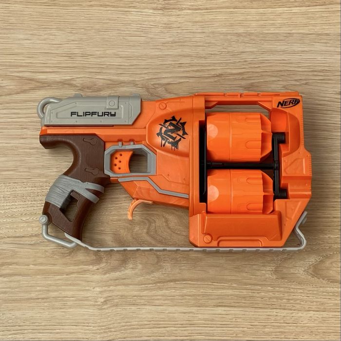 Pistol Nerf Blaster Flipfury Zombie