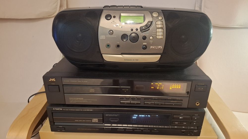 Cd player  Boombox Casetofon Denon Jvc Philips
