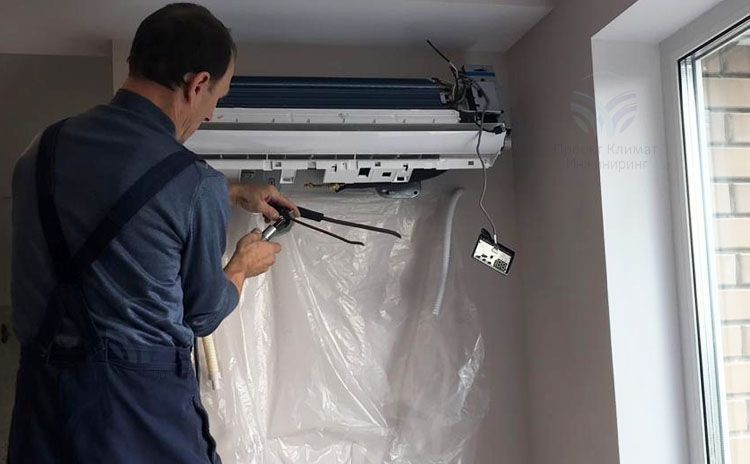Ремонт чистка заправка кондиционера фреоном konditsioner freon zapravk