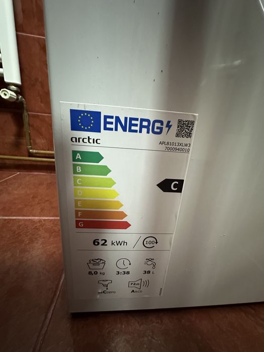 Vand masina de spalat Artic