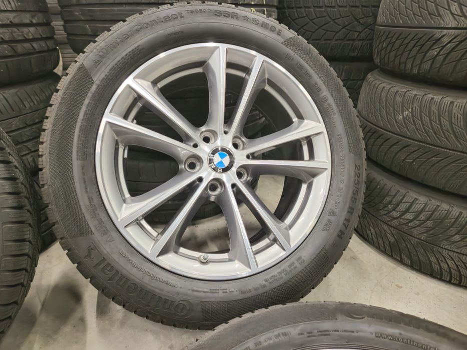 Jante Bmw G30 R17 originale/impecabile/anvelope iarna RSC 225 55 17