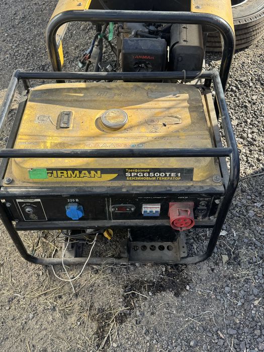 Продам бензиновый Генератор , бу не заводится но стартер крутит