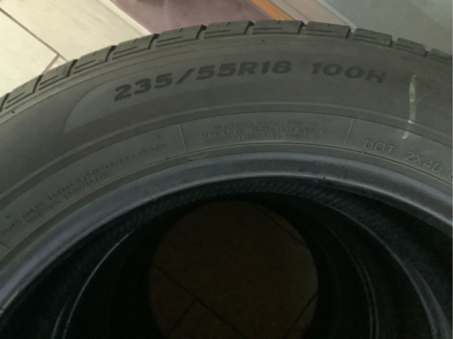 4 Anvelope Hankook Optimo 235 55 18 vara, in stare excelenta.