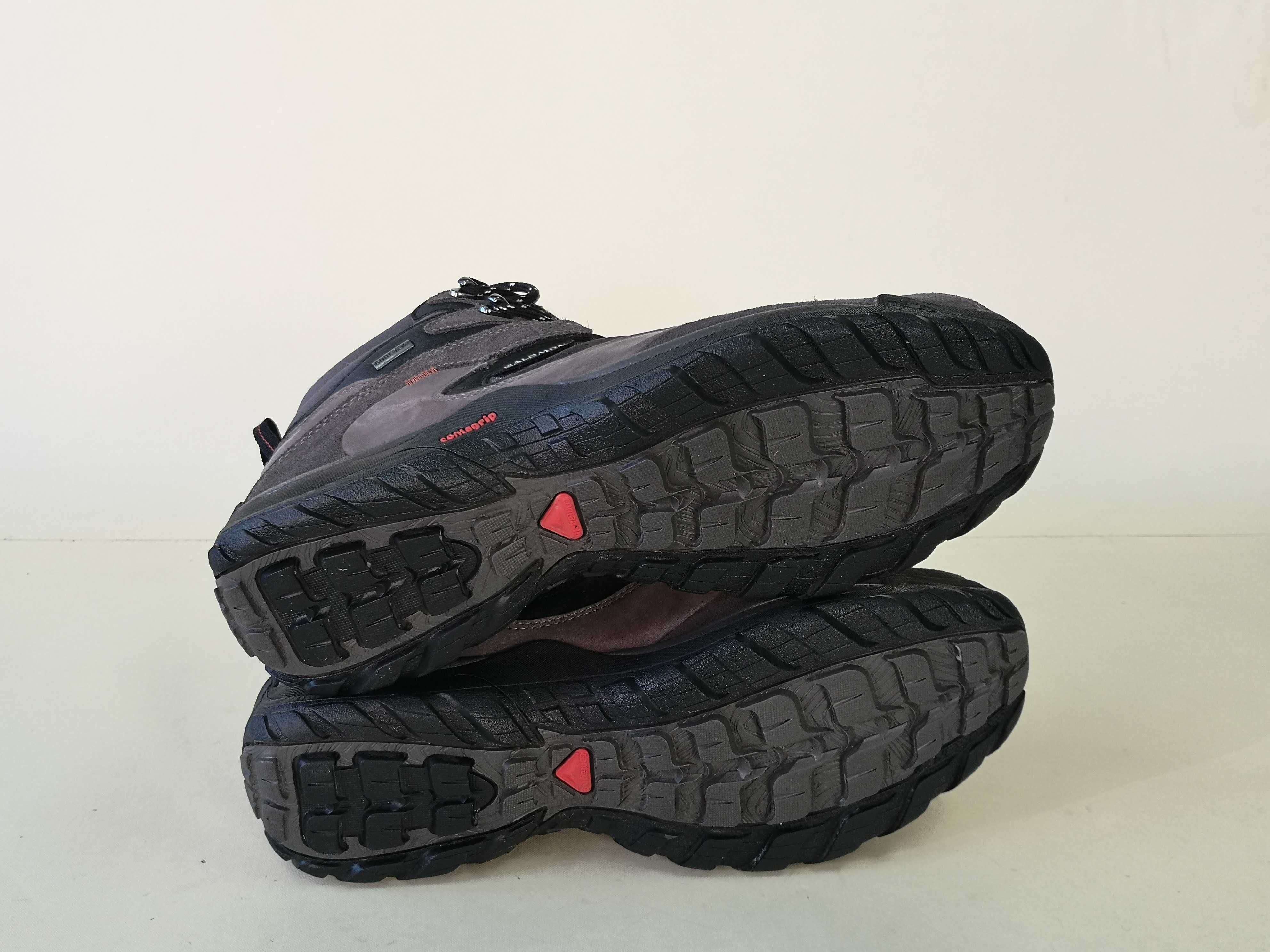 Bocanci munte  44 45 ghete PIELE barbati  SALOMON GORETEX Ca NOI