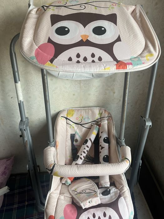 Градинска люлка със сенник