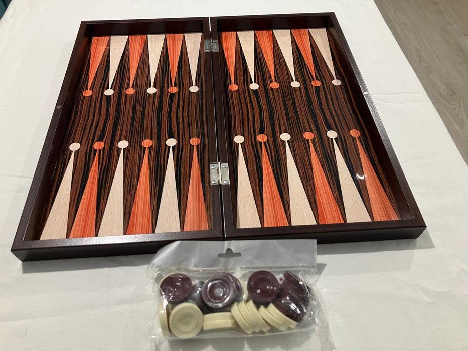 Joc Table (joc de Table) NOU - Lux lemn lacuit. SIGILAT!