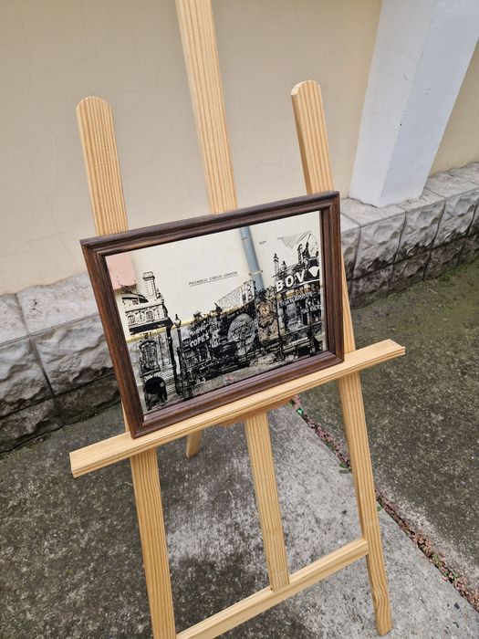 Страхотно антикварно рекламно огледало