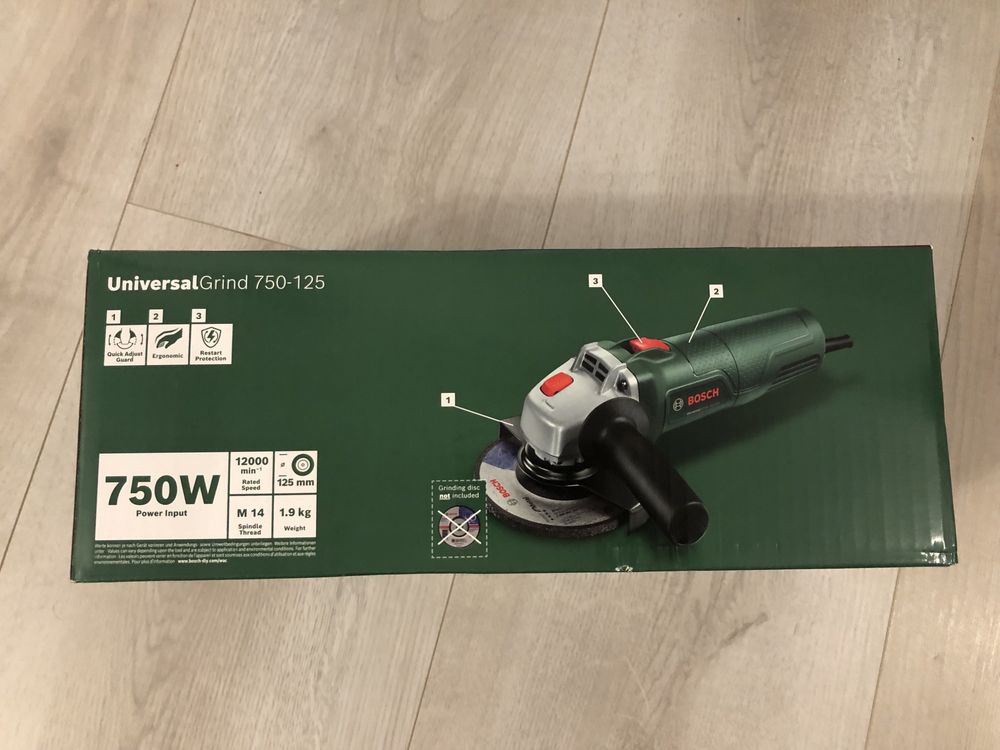 Polizor unghiular flex Bosch 750-125 Nou