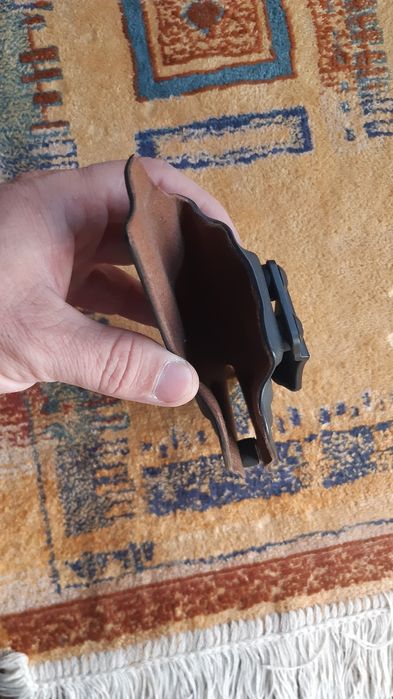 Кобур за скрито носене с алкантара отвътре за Глок 19, Глок 17