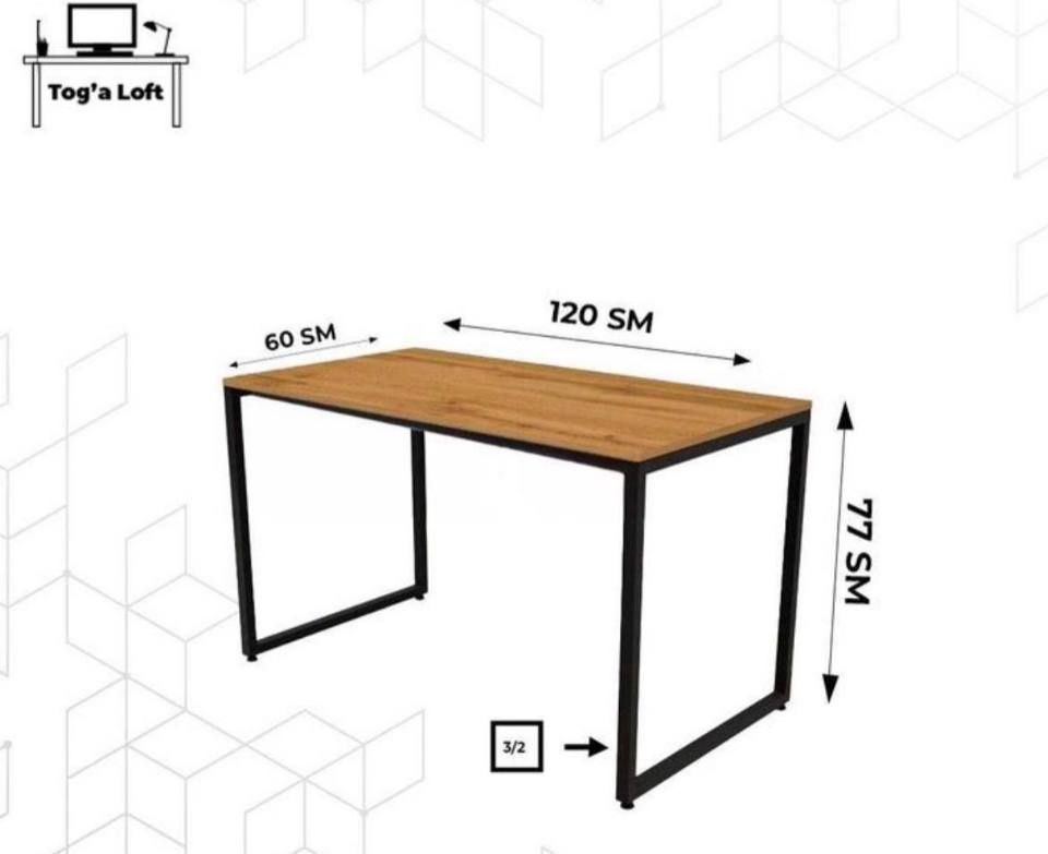 Loft mebel zakasga ham ishlimz