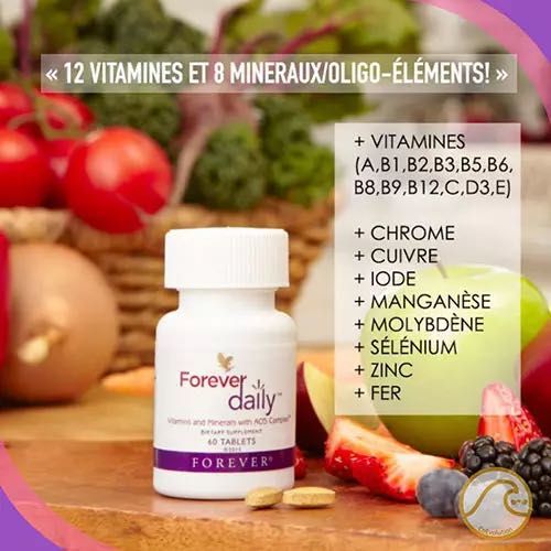 forever daily витамини, хранителна добавка бад forever living