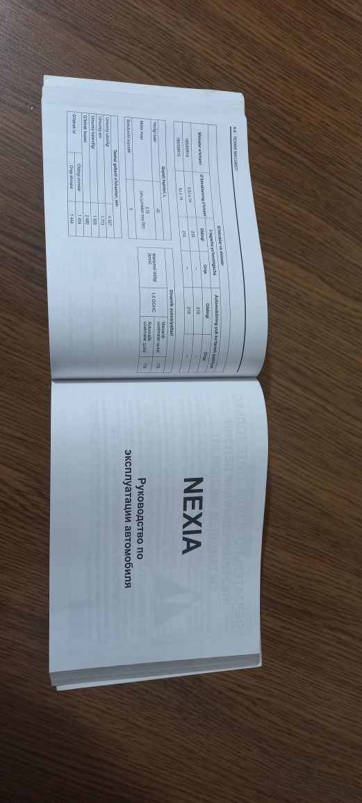 Авто книга для эксплуатации