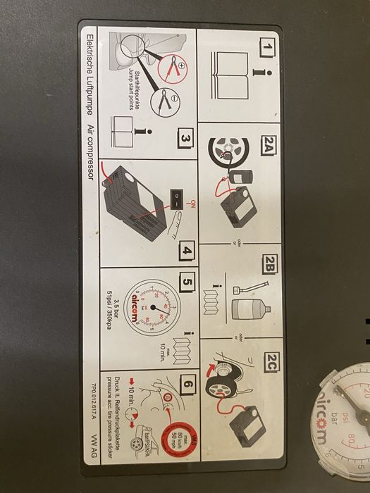 Compresor auto umflat roti Original Porsche CAYENNE Audi RSQ8 Touareg