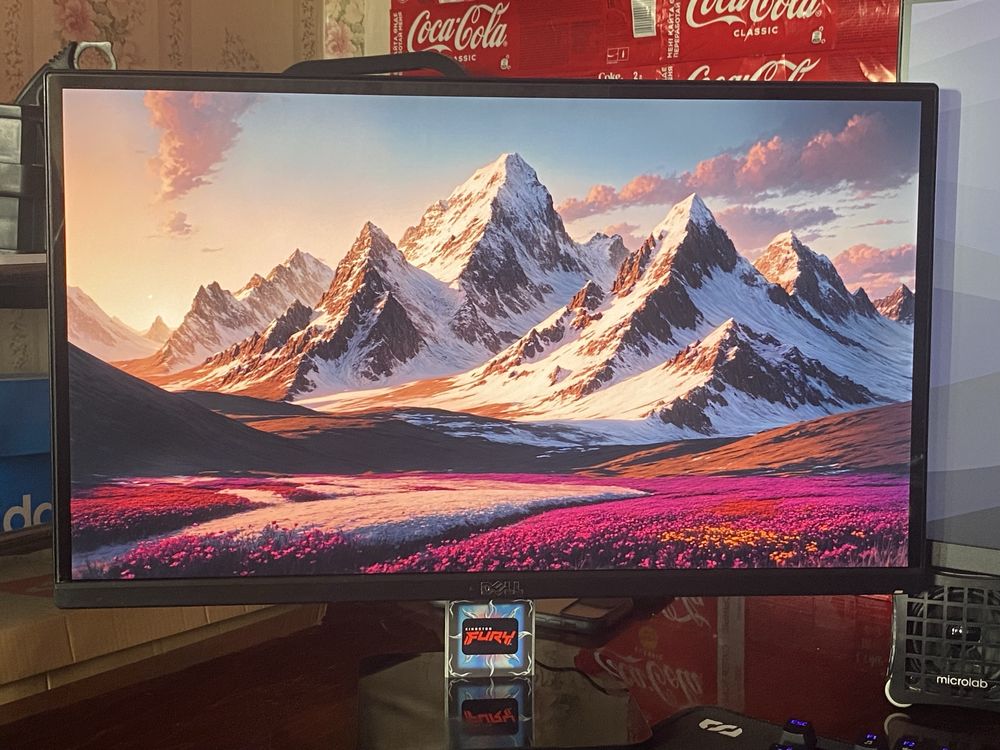 Монитор dell 24 и клавиатура