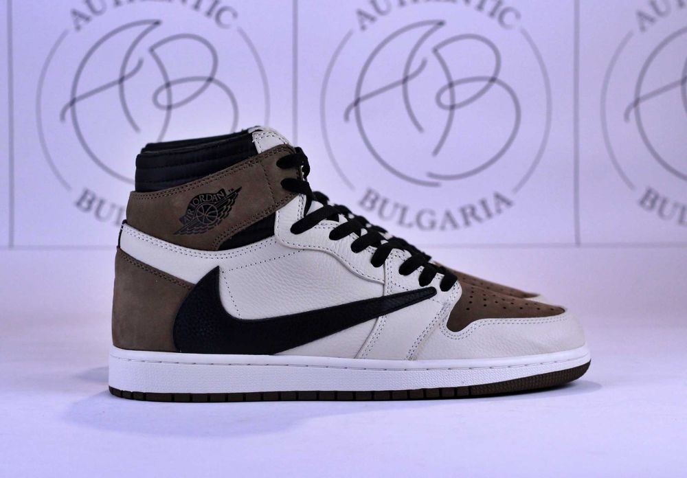 Nike Air Jordan 1 Travis Scott Мъжки Дамски Маратонки