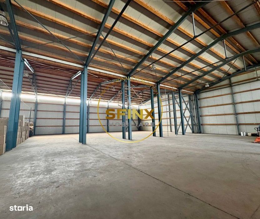 Hala de inchiriat Soseaua de Centura Tunari-Ilfov 862 mp