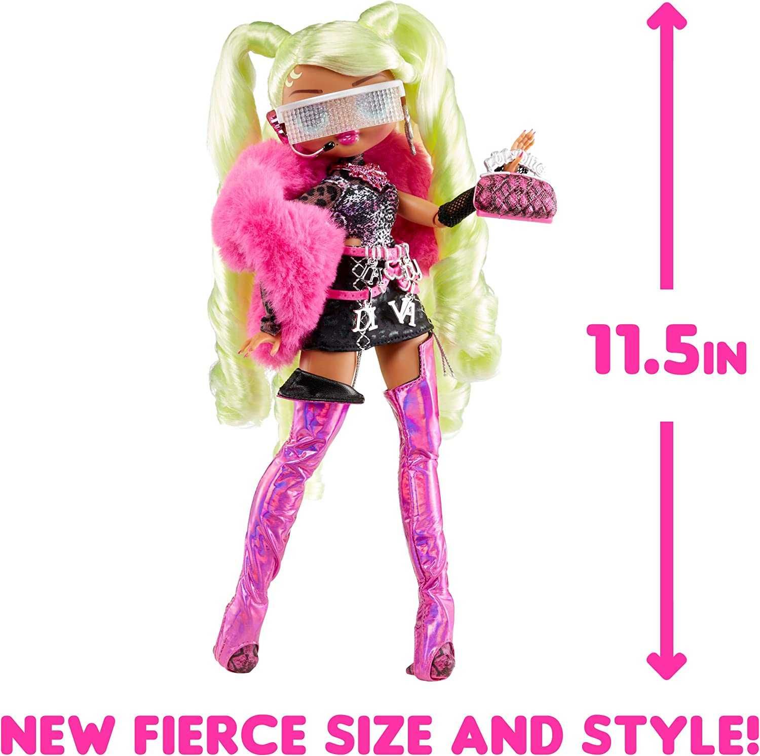 Оригинална кукла LOL Surprise OMG Fierce Lady Diva Swag аксесоари 29см