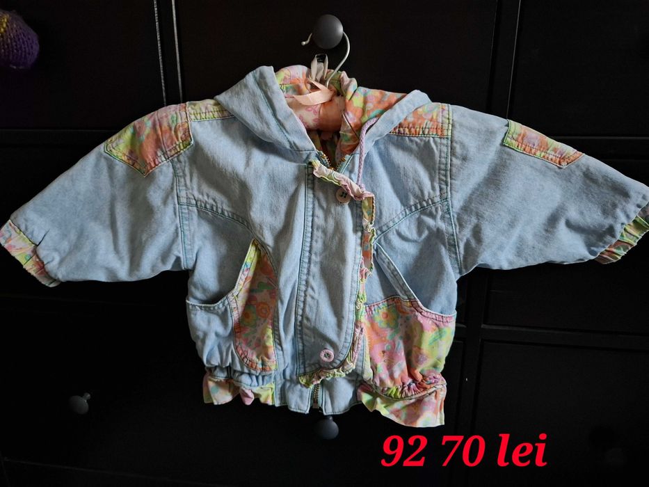 Geaca jacheta de blugi vintage