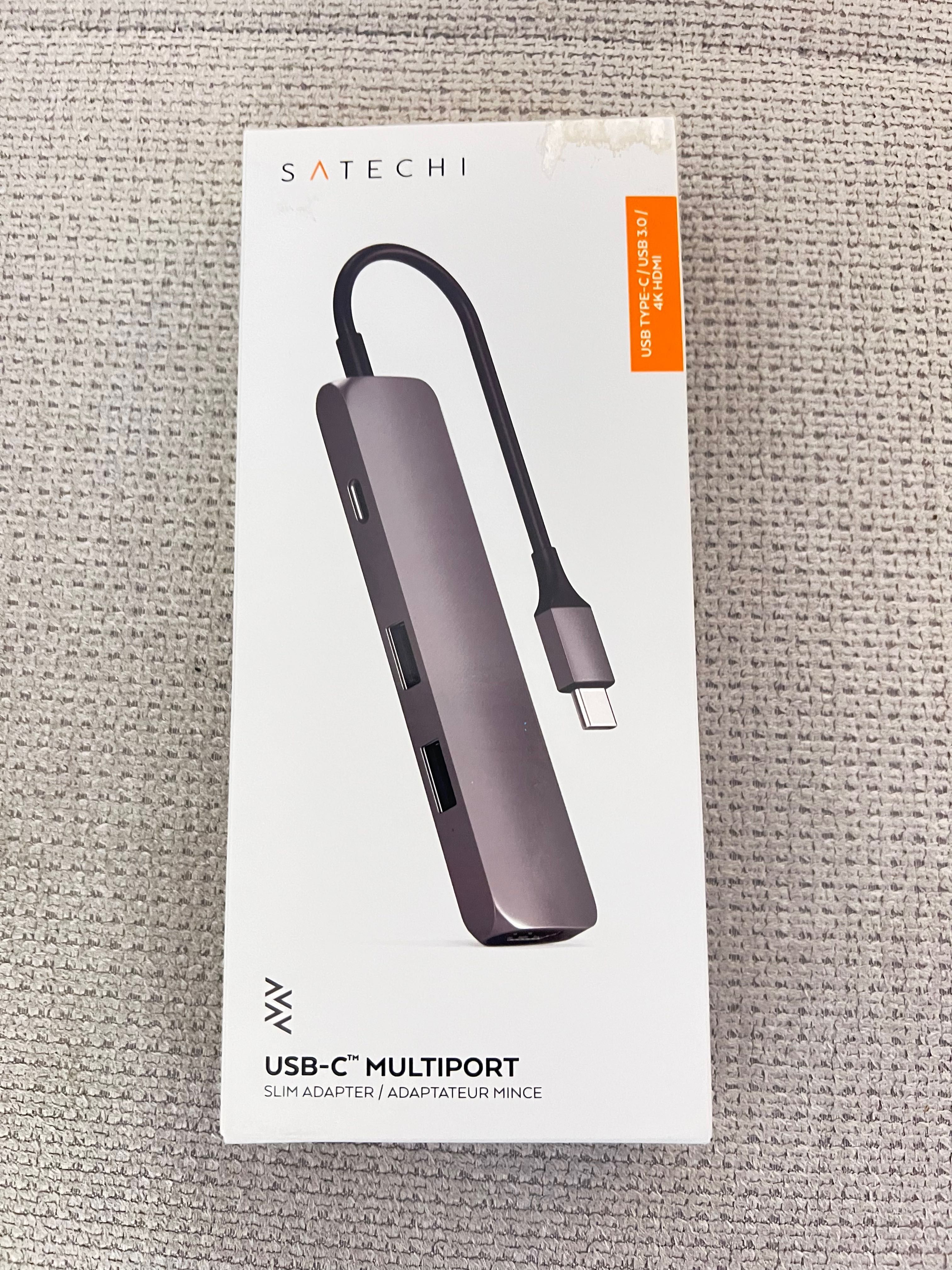 Адаптер USB-C Multiport slim adapter SATECHI