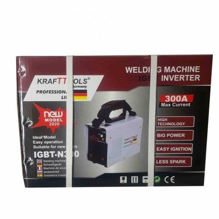 Нов инверторен електрожен Kraft Tools 300А  с дисплей