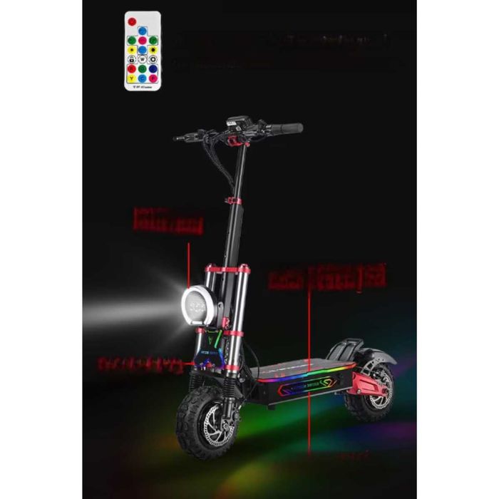 Електрическа тротинетка TELSTAR 11+ S-5 Pro 67.2V 38Ah с два двигателя