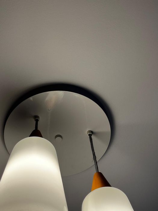 Lustra sticla si inox