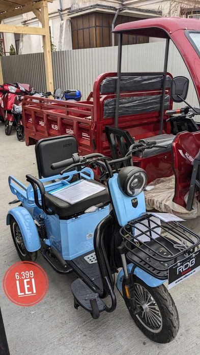 Triciclu Scuter Electric 3 roti NOI Volta RDB Kuba