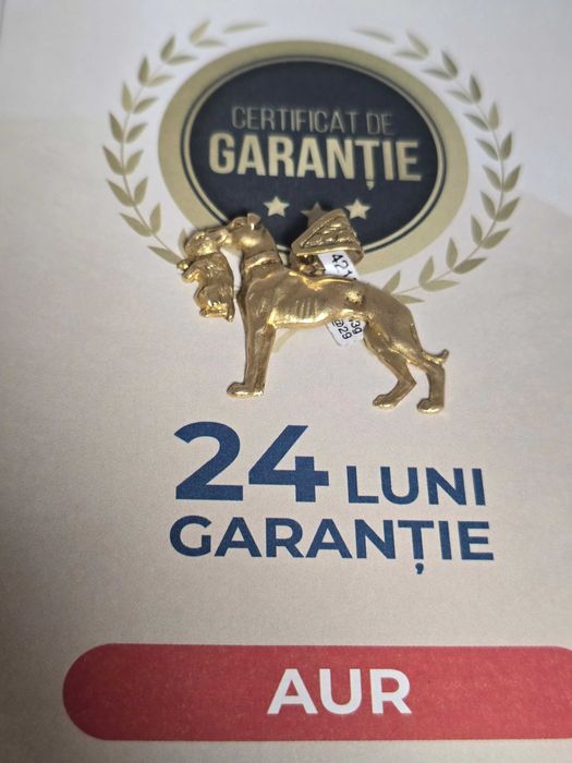 Pandant aur 18k (Ag 29 Siraj ) b32562 . garantie 2 Ani 1