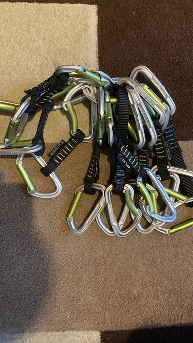 Set 12 bucle Edelrid , escalada