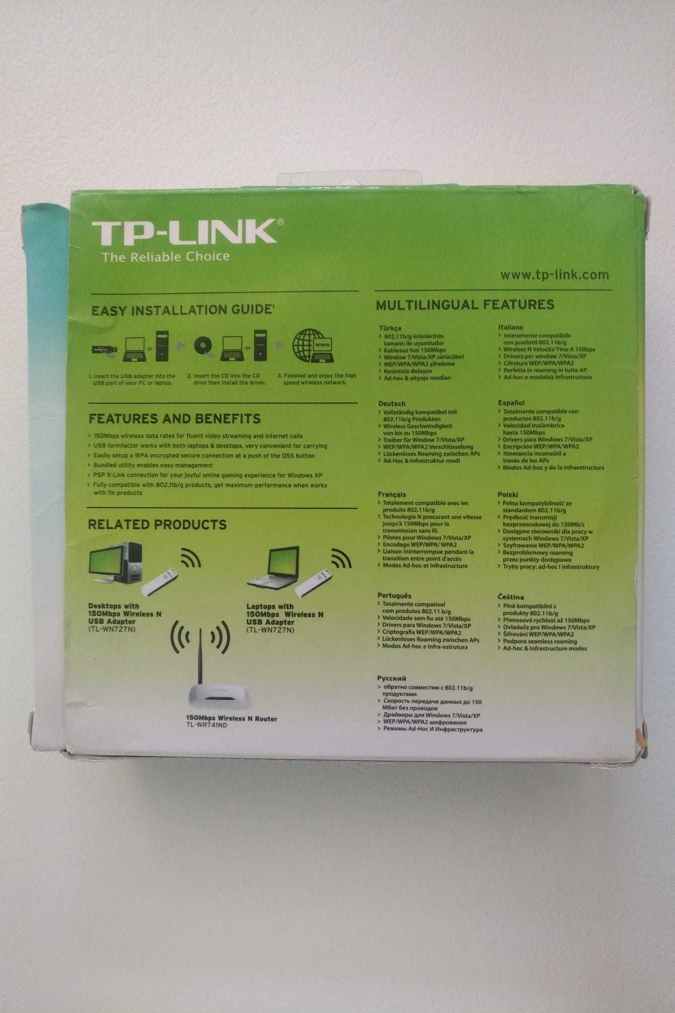 Adaptor Wireless TP-LINK