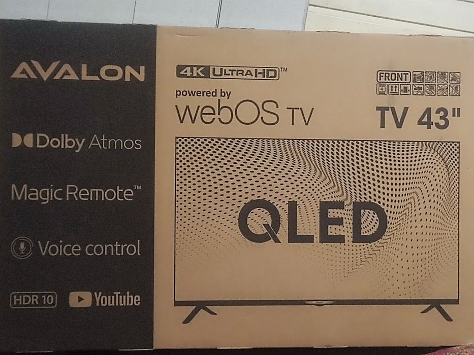 Yangi Qled, 4K 43 ekranli Avalon Televizor sotiladi