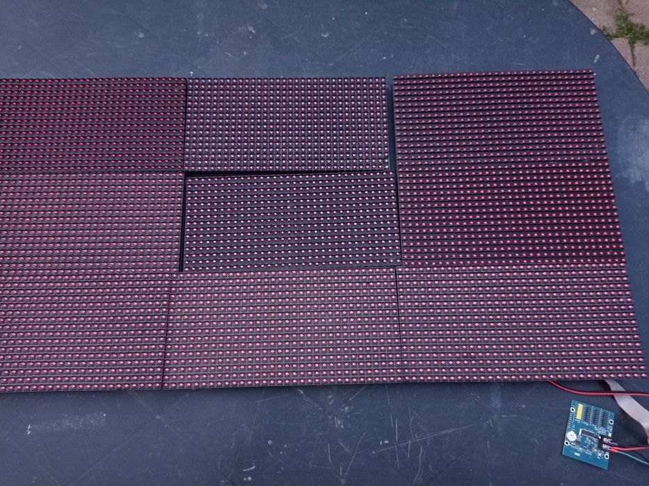 Modul 16x32 leduri pentru reclame luminoase