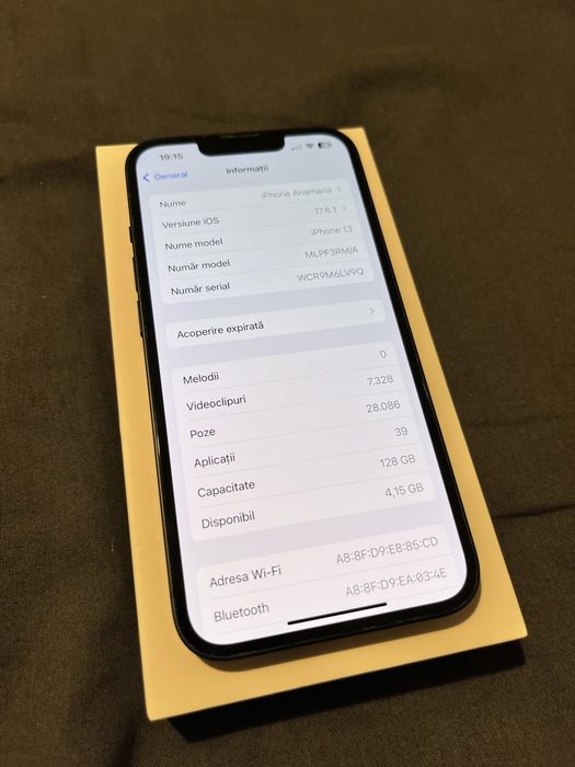 Iphone 13 Midnight Blue 128GB