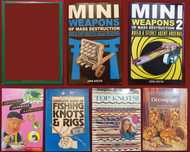 Хоби, моделиране - военни модели, риболов, чиндогу, декупаж [6 книги]
