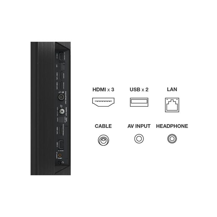 Телевизор TCL 55 4K инча 120Hz чисто нов модел TCL 55C635 QLED SMART