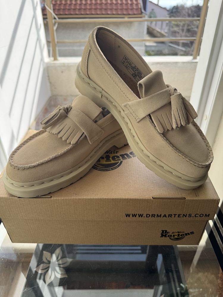Dr. Martens - мокасини в бежово,