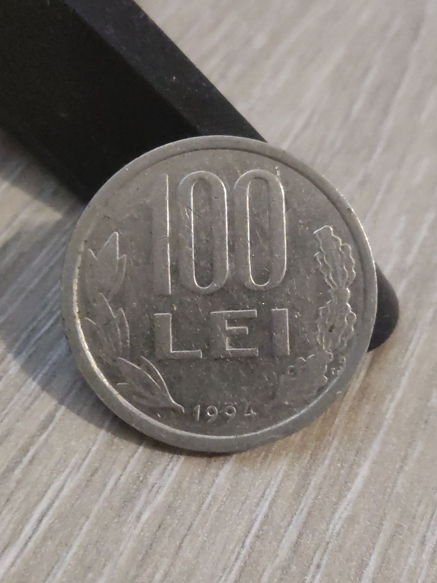 Moneda 100 de lei, anul 1994, cu chipul lui Mihai Viteazul