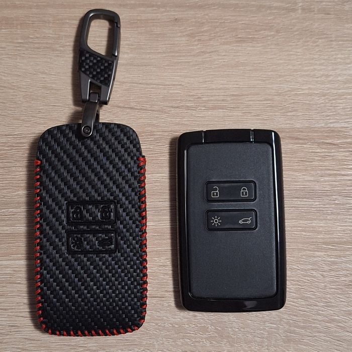 Husa cheie tip cartela cu 4 butoane pentru Renault si Dacia