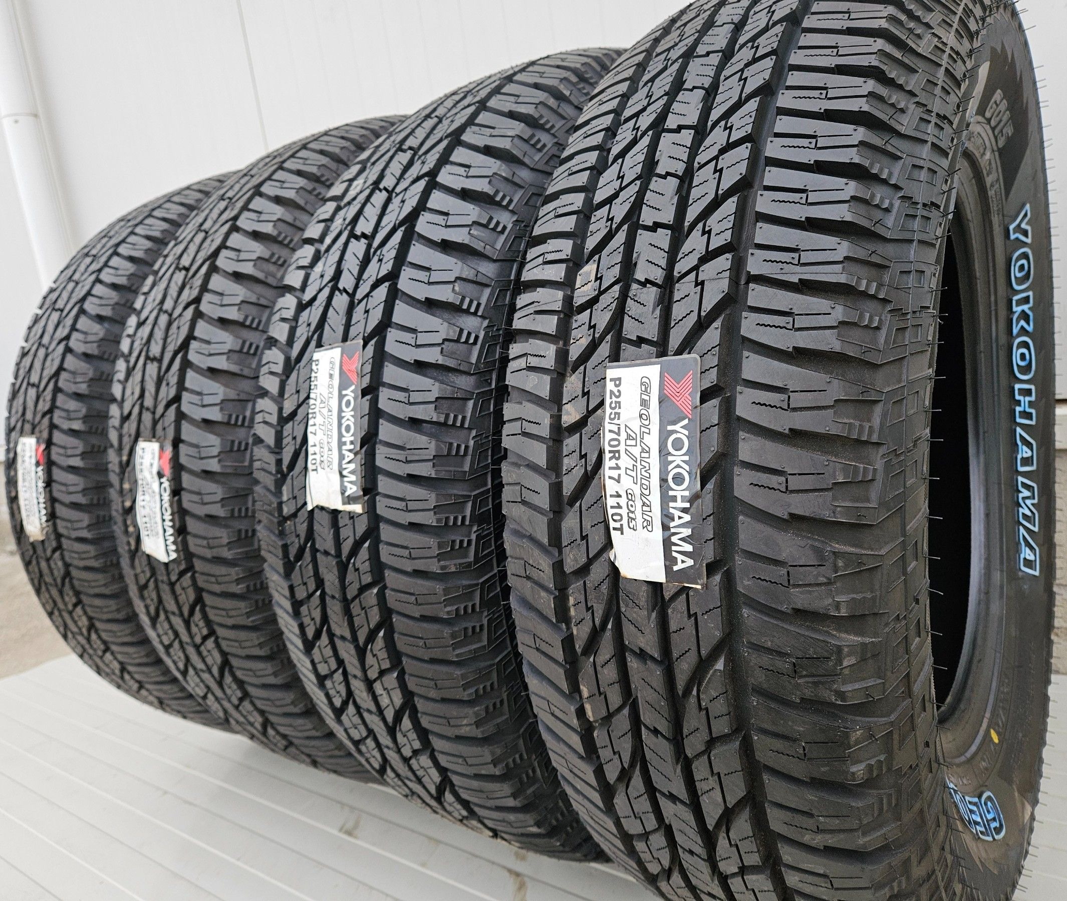 255/70 R17, 110T, YOKOHAMA G015 ,Anvelope All Terrain M+S