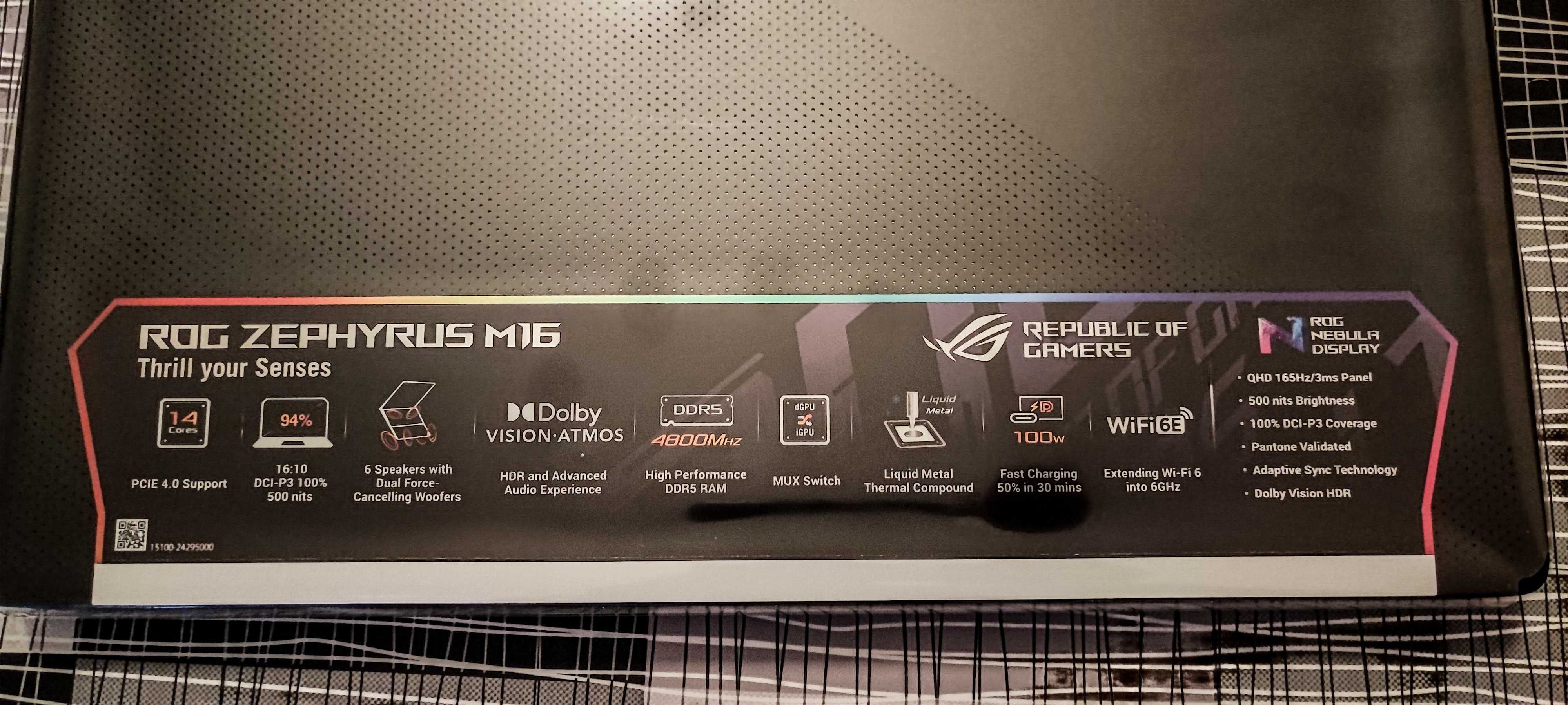 ASUS ROG Zephyrus M16