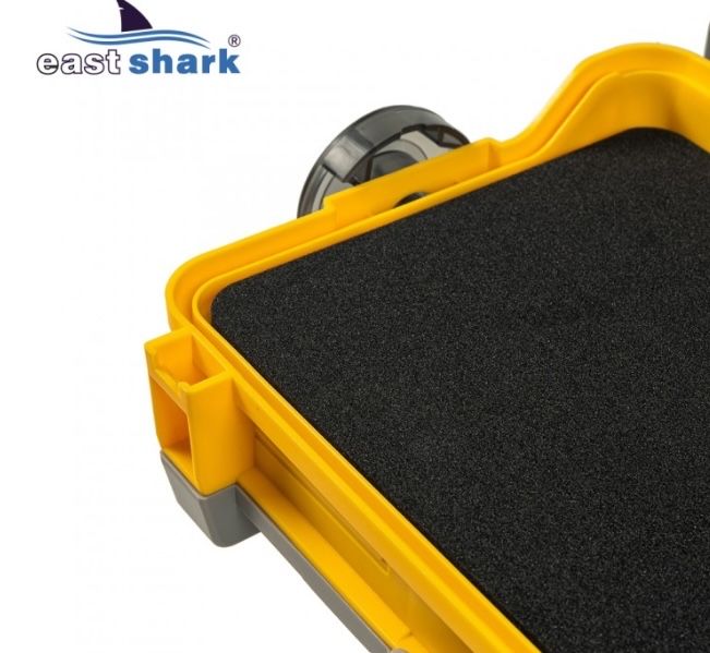 Ящик рыболовный EastShark  желтый большой