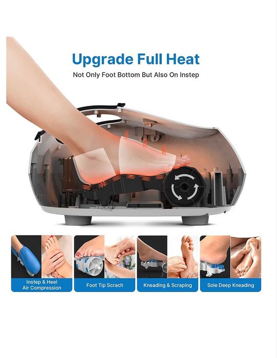 Висок клас шиацу масажор за крака