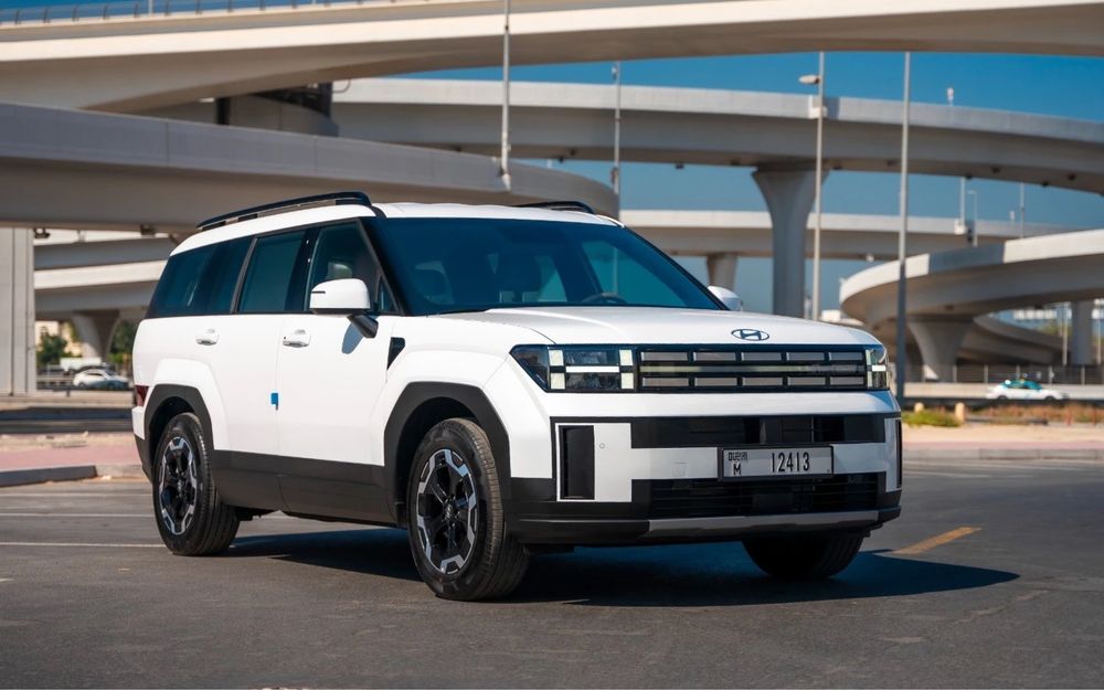 Hyundai Santa Fe в аренду с водителем