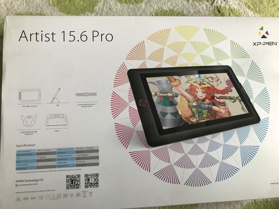 Tableta grafica XP-PEN Artist 15.6" Pro