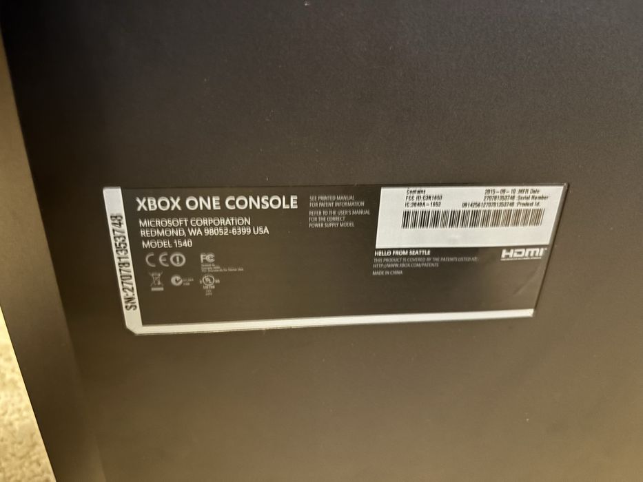 xbox one primul model