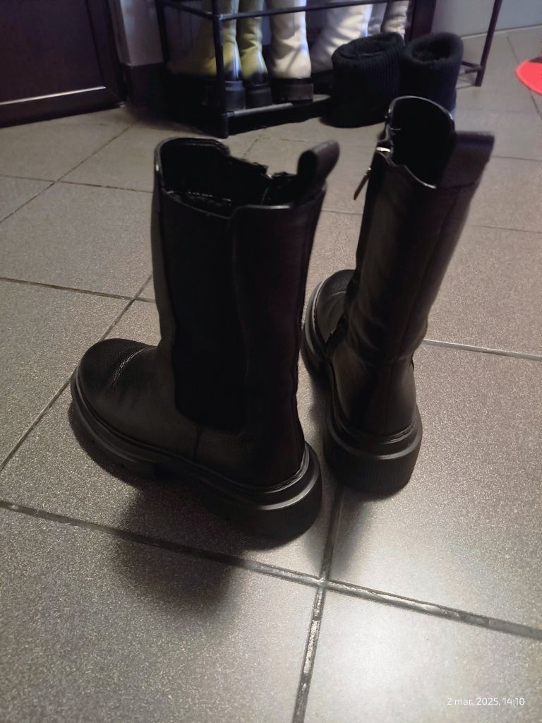 Cizme moderne de piele