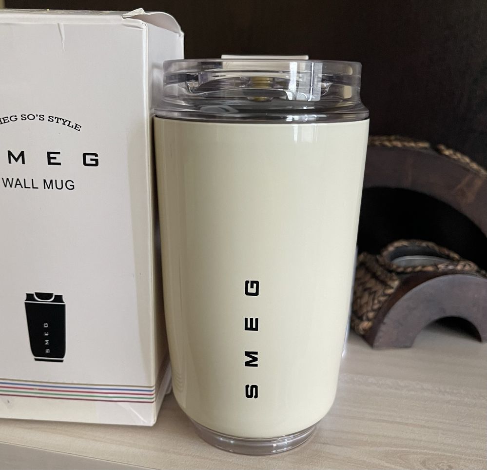 SMEG термо чаша (термочаша за кафе, чай и студени напитки)