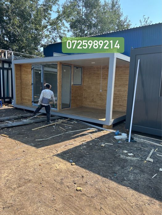 Vand containere modulare orice model dorit cu grup sanitar sau fara